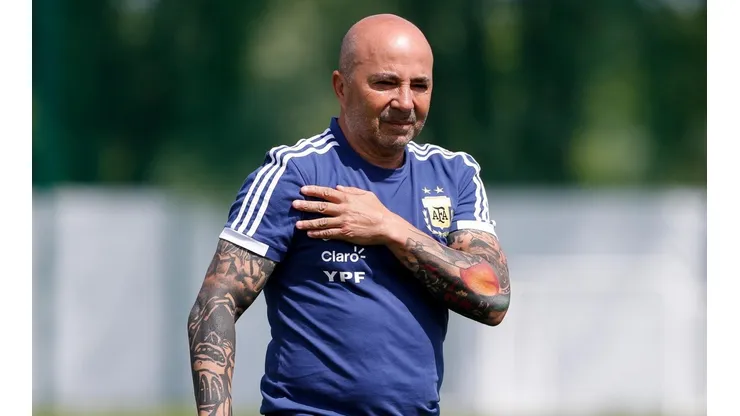 Sampaoli: "Elegimos a Caballero porque con él tuvimos un mayor tiempo de trabajo"