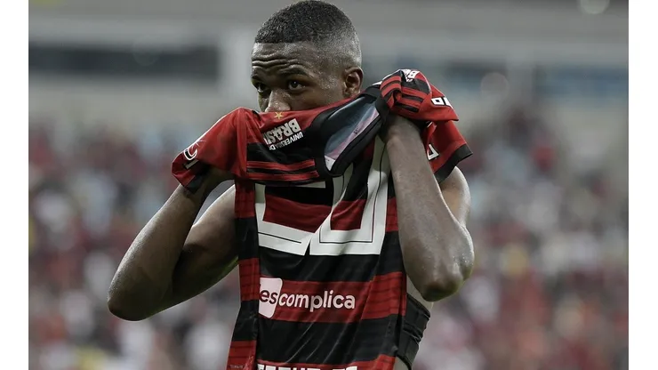 ADEUS. Vinicius Junior jugó su último partido con los colores de Flamengo (Foto: Getty).