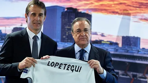 YA ES MERENGUE. Lopetegui se viste de blanco.