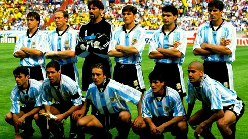 El equipo de Argentina en Francia 1998