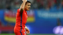 NO LE GUSTÓ NADA. El disgusto de Alexis Sánchez en la Copa Confederaciones con Chile (Foto: Getty).
