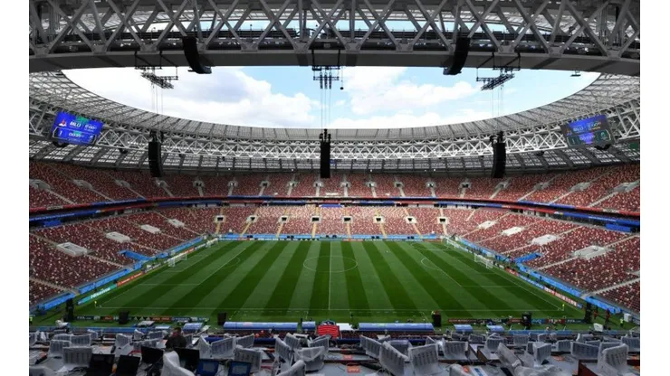 El estadio Luzhniki, sede de la inauguración del Mundial 2018