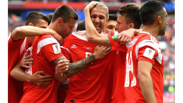 Yury Gazinskiy tuvo el privilegio de marcar el primer gol del Mundial de Rusia