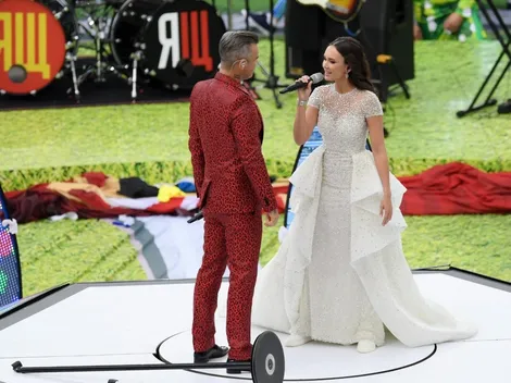 Aida Garifullina, la rompió cantando en la inauguración