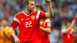 Todo Rusia festeja la victoria en el debut