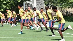Foto de los jugadores de la Selección Colombia