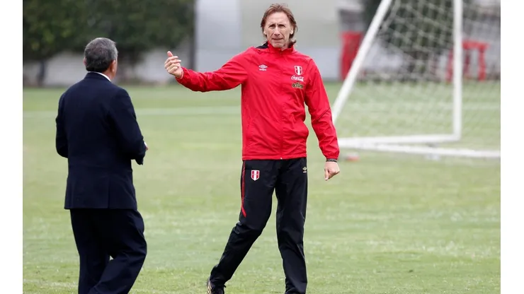 Ricardo Gareca tiene una nueva cábala para antes de cada entrenamiento. (Foto: Getty)