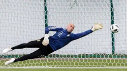 Caballero atajaría de titular con Argentina