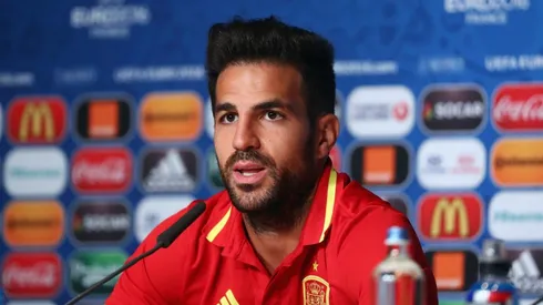 Cesc Fàbregas se tomó con humor la salida de España de Lopetegui