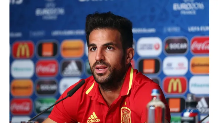 Cesc Fàbregas se tomó con humor la salida de España de Lopetegui