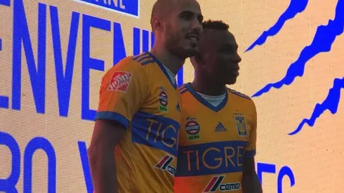 El argentino junto a Julián Quiñónes se pusieron la playera "felina"