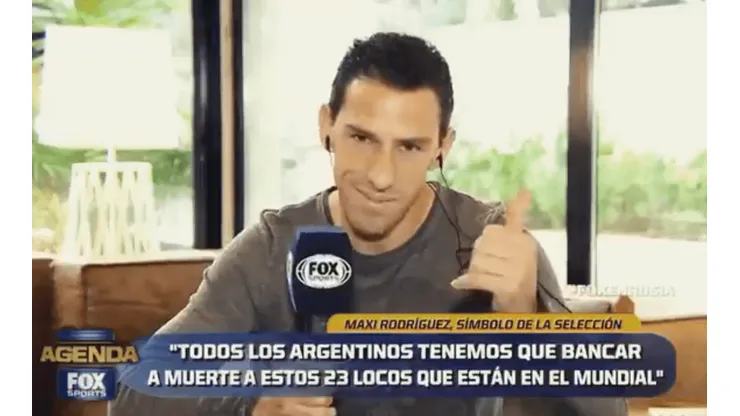 Maxi se emocionó