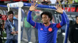 Cuadrado ya se imagina festejando un gol con la Selección Colombia.