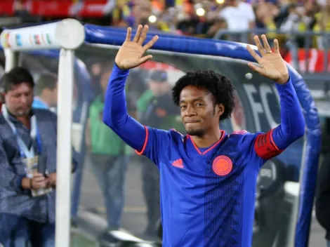 ¡Qué confianza! Cuadrado ya se imagina festejando goles en Rusia