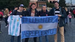 La increíble historia de los hinchas argentinos que se colaron en el aeropuerto.