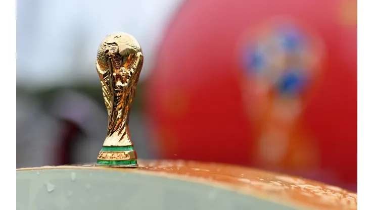 El trofeo de la copa del mundo