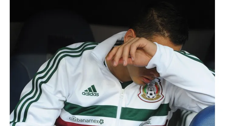 PARA NI VER. Las declaraciones de Javier Hernández le rompieron el corazón a los de Chivas (Foto: Getty).