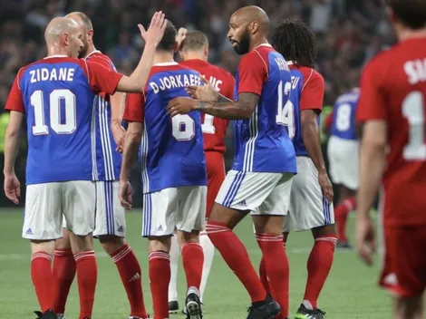 Toque de fantasía, pared y definición perfecta: el golazo de Henry con Zidane