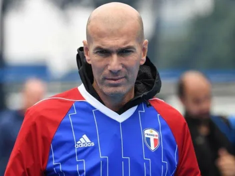 Magia intacta: el hermoso tiro libre de Zidane en el partido de leyendas