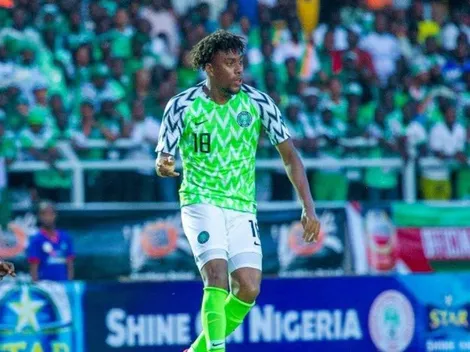 Alex Iwobi: velocidad y potencia para Nigeria en Rusia 2018