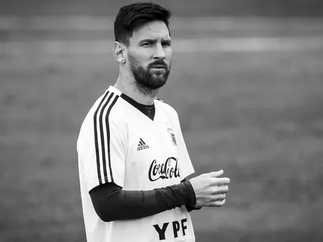 La fotografía que nunca antes habíamos visto de Messi