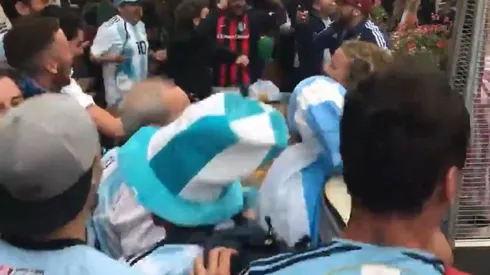 La hinchada de Argentina ya está en Rusia