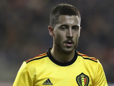 ¡Hazard se fue dolorido y asusta a Bélgica!