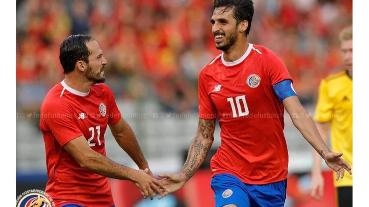 El capitán Bryan Ruiz puso en ventaja a los ticos antes de ser arrollados por la reacción de los belgas
