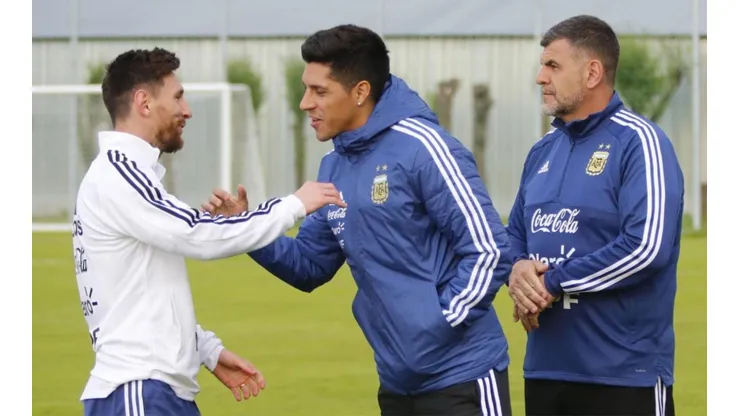 Ruggeri habló con Enzo Pérez y le recomendó que "esté atento"