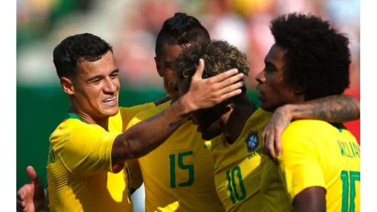 Brasil fue muy superior a Austria en el amistoso.