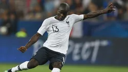 N'Golo Kanté en la Selección de Francia.