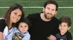 HERMOSOS. Los Messi extrañan a papá...¡pero esperan que lleve la Copa a casa!
