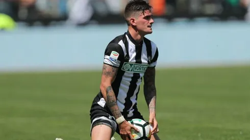 Rodrigo De Paul con la camiseta de Udinese.