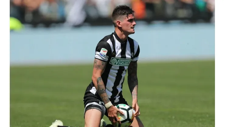 Rodrigo De Paul con la camiseta de Udinese.