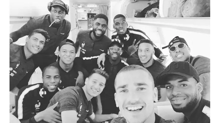 La foto de Griezmann