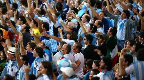 La hinchada de Argentina está lista para el Mundial