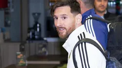 Messi ya está en Rusia