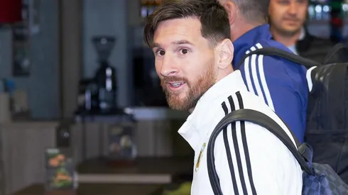 Messi ya está en Rusia
