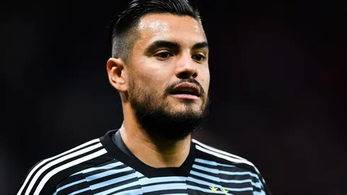 Romero con el buzo de la Selección Argentina