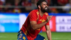 Foto de Diego Costa, jugador de la Selección de España.