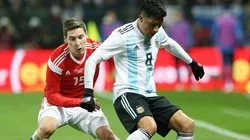 Foto de Enzo Pérez, jugador de la Selección Argentina