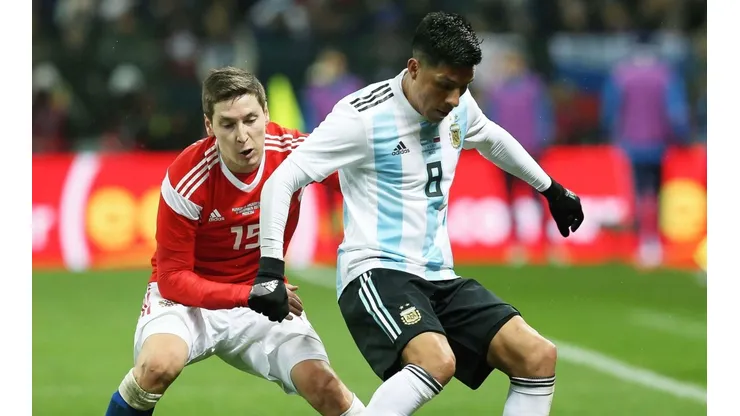 Foto de Enzo Pérez, jugador de la Selección Argentina