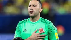 David Ospina se mostró conmovido por la lesión de su compañero Frank Fabra.