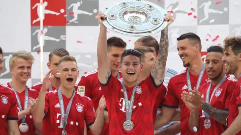 James Rodríguez recibió el apoyo del Bayern, previo a Rusia 2018.