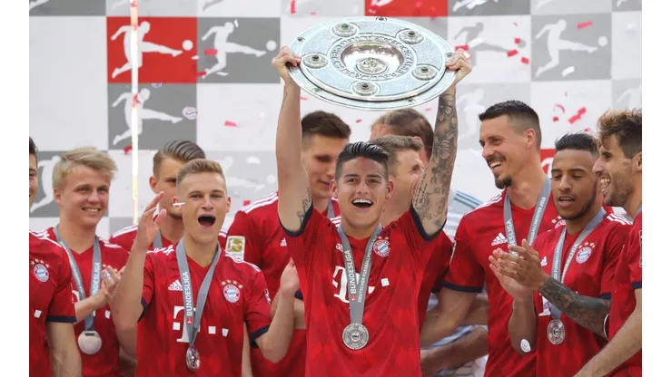 James Rodríguez recibió el apoyo del Bayern, previo a Rusia 2018.