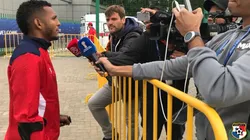 El "Negrito" Quintero elogió la preocupación del noruego Bjorn Johnsen por su recuperación