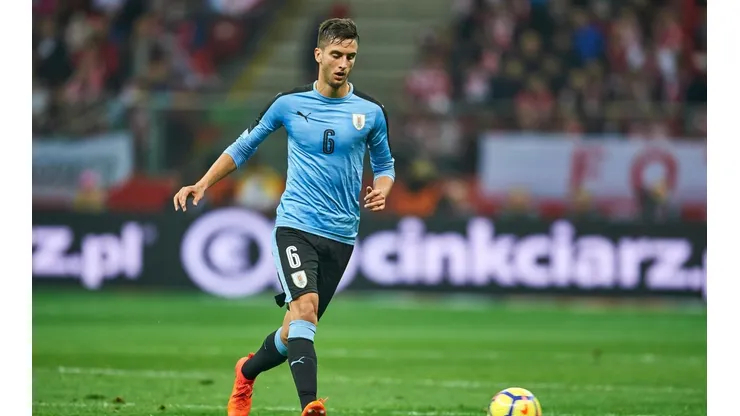 Foto de Rodrigo Bentancur, jugador de la Selección Uruguay.