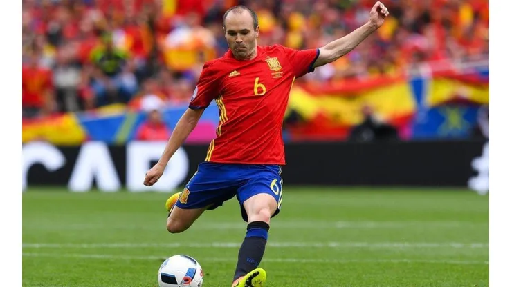 Andrés Iniesta comandará a España en Rusia