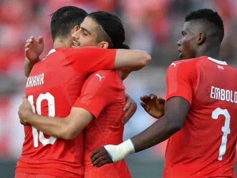 Suiza se impuso 2 a 0 ante Japón