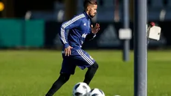 DOLOR. Lanzini se rompió los ligamentos y se queda afuera del Mundial.